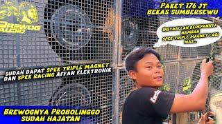 Sound Brewognya Probolinggo Paket 176 juta spek bekas sumbersewu triple magnet & MC20000 pro