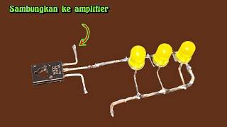 BIKIN SENDIRI LAMPU UNIK BUAT AMPLIFIER MAKIN CANTIK