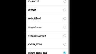 How to change font style on any phone  without root . (2000free fonts ,)