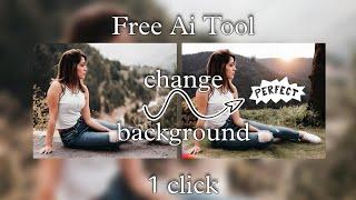 Instant Background Change with AI : One - Click Magic Tutorial - RST PiXELS