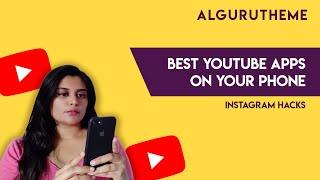 Best apps to start a YouTube Channel with your phone   Apps for YouTubers   Edit Shoot Upload videos