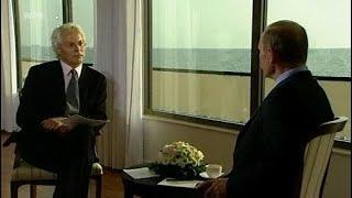 Interview Thomas Roth - Wladimir Putin zu Georgien-Krieg 2008. Ursprüngliche Kurzfassung der ARD.