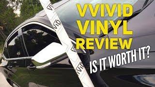 VVIVID Vinyl Review Satin Matte Black Vinyl Wrap Car Wraps Reviews