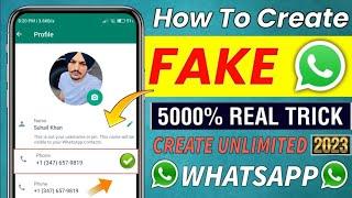 Fake number se WhatsApp kaise banaye 2023 / Fake Whatsapp Kaise Banaye / Fake Whatsapp number