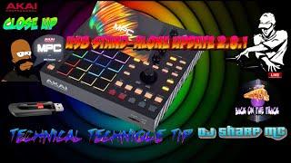 AKAI MPC ONE - #239 Close Up:Quick MPC ONE 2.8.1 Update firmware , #MPC, #MPC_ONE, #DJ_SharpMC_LIVE