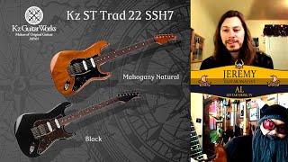 【REVIEW】Kz ST Trad 22 SSH7 by Kz Guitar Works