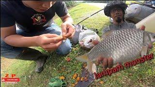Lampam monster!!_buah sawit umpan killer memancing lampam?? | #melampam #zakipngchannel #fishingvlog