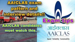 AAICLAS security SCREENER exam updates and interview pattern, career prospects #aai #airportjobs