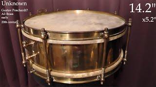 14.2"x5.2" Unknown /13.4"x6" AK drums Viennese