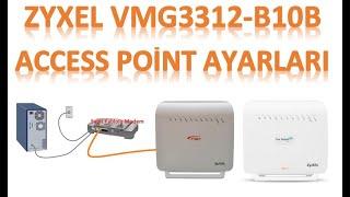 ZYXEL VMG3312 B10B ACCESS POINT SETTINGS