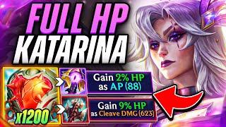 How to Abuse Hybrid Tank Katarina to climb trough low elo in 1 Hour.