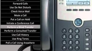 Cisco IP Phone -- SPA508G -- Blind Transfers