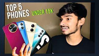 Best Phones Under 15,000 Rs | Top 5 Phones Under 15k | Nirmal's Best Tech