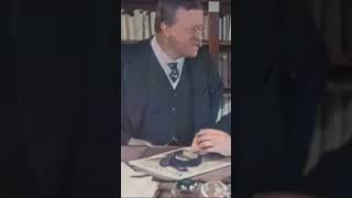 1916 Teddy Roosevelt Speaking at Sagamore - History Recolored