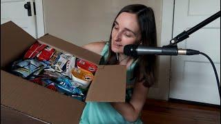 Loaded Snack box From The US!! Did Not Expect This ASMR Whispered