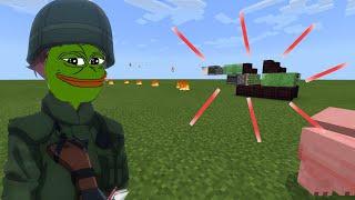 Moving tank in minecraft tutorial #Shorts