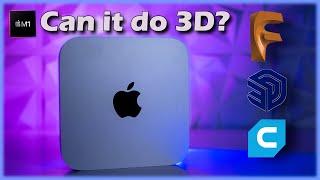 3D Design on the M1 Mac Mini | Fusion 360, Cura, Sketchup