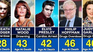 300 Famous Hollywood Actors Died Too YOUNG Before 50 AGE