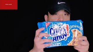 Chips Ahoy Cookies & Milk Perfect Combination ASMR [Mukbang]