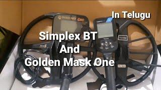 Simplex Bt Or Golden Mask one Metal Detector