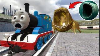 Building a Thomas Train Chased By Golden Bloop in Garry's Mod
