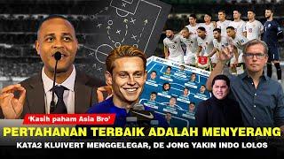 Kluivert spil tipis-tipis, taktik demi redam Asia! Legend Belanda yakin, Panggung dunia datang