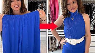 5 Amazing Ideas to Turn Your Clothes into a Dress in 5 Minutes | Tips & Hacks for Women #48