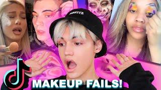 Funny TikTok Makeup Fails! (REACTION) | Indigotohell