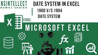 MICROSOFT EXCEL : 1900 and 1904 Date System | 1900 V/S 1904 Date System In Excel