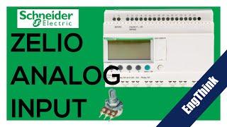 Zelio Smart Relay: How to Use an Analog Input with a Potentiometer