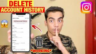 How To Delete Account History on Instagram | Instagram Account History Kaise Delete Kare ??