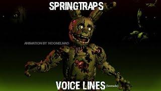 [SFM FNAF] Springtraps Voice Lines (fanmade)