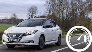 Nissan Leaf e+ 62 kWh acceleration: 0-60 mph, 0-100 km/h mph top max speed :: [1001cars]