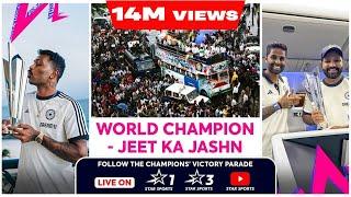 JEET KA JASHN! Team India's T20 World Cup victory parade in Mumbai | #T20WorldCupOnStar