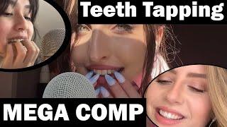 ASMR Teeth Tapping MEGA COMPILATION - Beebee, GHOSTGIRL, Sharm, and more
