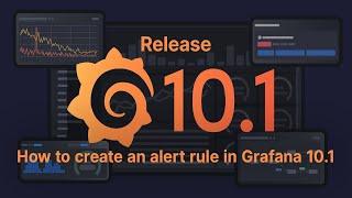 How to create an alert rule in Grafana 10.1