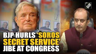 “Kya Soros Secret Service Se…” BJP’S Sudhanshu Trivedi blasts Congress over ‘distorted’ India map