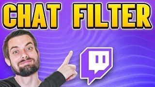 How To Turn Off Profanity / Chat Filter On Twitch (EASY Guide)