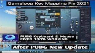 Gameloop Keymapping Not Working After Pubg New Update | Keymapping Problem Not Fix 2021 | PART 3