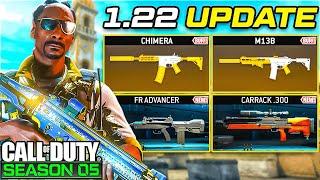 NEW MW2 1.22 Update CHANGES EVERYTHING in Season 5! (Weapon Balance + Movement) - Modern Warfare 2