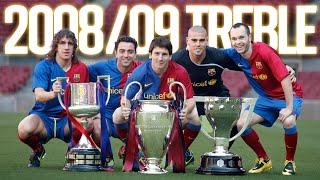 2008/09 | FC BARCELONA's TREBLE WINNING SEASON  | 15 year anniversary 