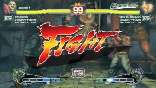 Ultra Street Fighter IV - Gwadininja (Balrog) vs Hado Dj Bramz90 (Dee Jay)