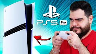 Jogando no PS5 PRO pela PRIMEIRA VEZ! Mudou MUITO?!