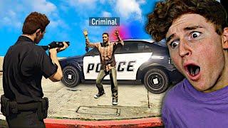 Playing GTA 5 As A POLICE OFFICER.. (GTA 5 MODS)