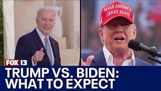 Trump vs. Biden: What to expect in tonight's first presidential debate of 2024