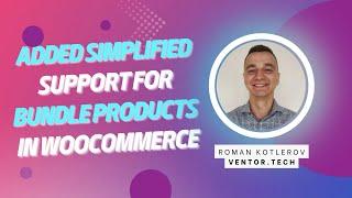 Odoo WooCommerce Connector PRO - Added simplified support for bundle products in WooCommerce