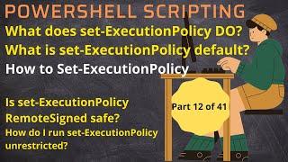 Set-Executionpolicy | Restricted | AllSigned | RemoteSigned | Unrestricted | Bypass | Undefined