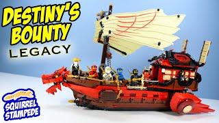 LEGO Ninjago Legacy Destiny's Bounty Speed Build Review 2020