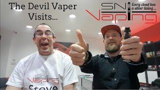 The Devil Vaper Visits SN Vaping [Blooper Reel at the End!]