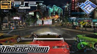 Need for Speed: Underground PS2 HD Gameplay (PCSX2)